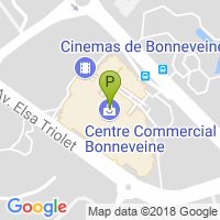 carte de la Pharmacie du Centre Bonneveine