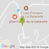 carte de la Pharmacie de la Batarelle Haute