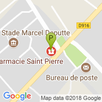 carte de la Pharmacie Saint Pierre