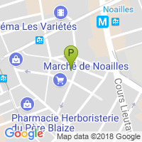 carte de la Pharmacie Grd du Marche des Capuciens