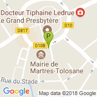 carte de la Pharmacie Dedieu Voirin