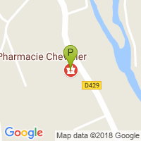 carte de la Pharmacie Chevalier