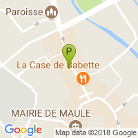 carte de la Pharmacie de Maule