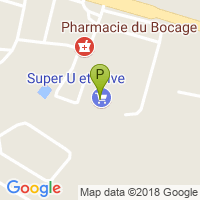 carte de la Pharmacie du Bocage