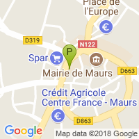 carte de la Pharmacie Manhes