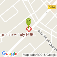 carte de la Pharmacie Autuly