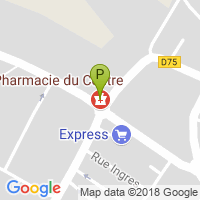 carte de la Pharmacie Grabarz Guilbert