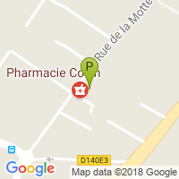 carte de la Pharmacie Collin