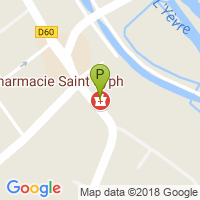 carte de la Pharmacie Saint Syph