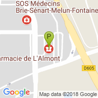 carte de la Pharmacie de l'Almont