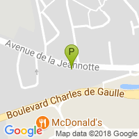 carte de la Pharmacie de la Jeannotte