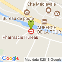 carte de la Pharmacie Hureau