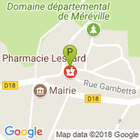 carte de la Pharmacie Lessard