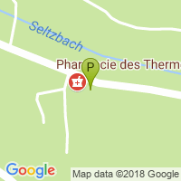 carte de la Pharmacie des Thermes