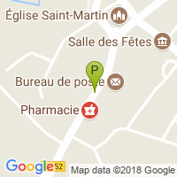 carte de la Pharmacie Genillon