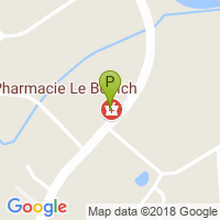 carte de la Pharmacie le Boulch