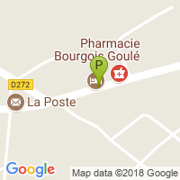 carte de la Pharmacie Bourgois-Goulé