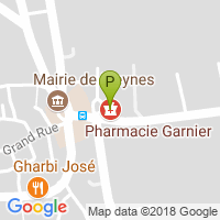 carte de la Pharmacie Garnier