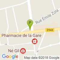 carte de la Pharmacie de Paris
