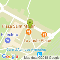 carte de la Pharmacie du Centre