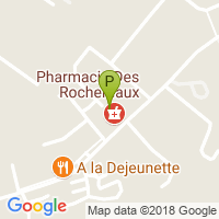 carte de la Pharmacie des Rochereaux