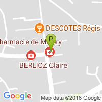 carte de la Pharmacie Millery