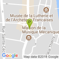 carte de la Pharmacie des Halles