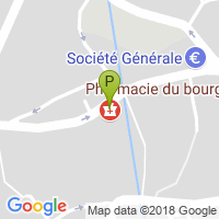 carte de la Pharmacie Bouchoucha