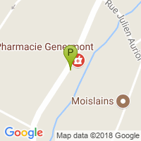 carte de la Pharmacie Genermont