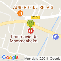 carte de la Pharmacie de Mommenheim