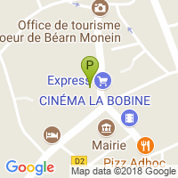 carte de la Pharmacie du Bearn