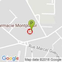 carte de la Pharmacie Montplaisir