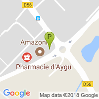 carte de la Pharmacie d'Aygu