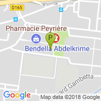 carte de la Pharmacie Peyriere