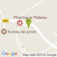 carte de la Pharmacie Plateau