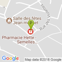 carte de la Pharmacie Hette