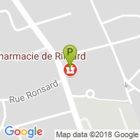 carte de la Pharmacie de Rimard