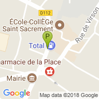 carte de la Pharmacie Pateau Maistre