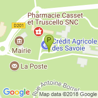 carte de la Pharmacie Casset & Truscello