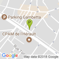 carte de la Pharmacie Gambetta