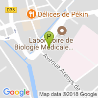 carte de la Pharmacie de Saint Paul