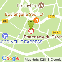 carte de la Pharmacie du Perche