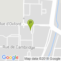 carte de la Pharmacie d'Oxford