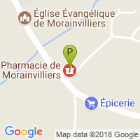 carte de la Pharmacie de Morainvilliers