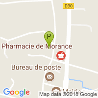 carte de la Pharmacie de Morance