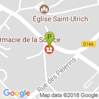 carte de la Pharmacie de la Source