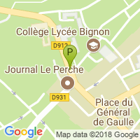 carte de la Pharmacie de la Croix du Perche