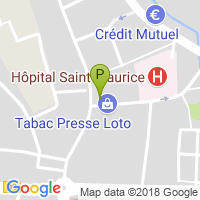 carte de la Pharmacie Centrale