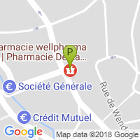 carte de la Pharmacie Croix de Lorraine