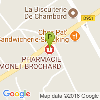 carte de la Pharmacie Emonet